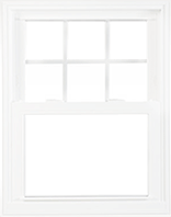 Half multiple panel window